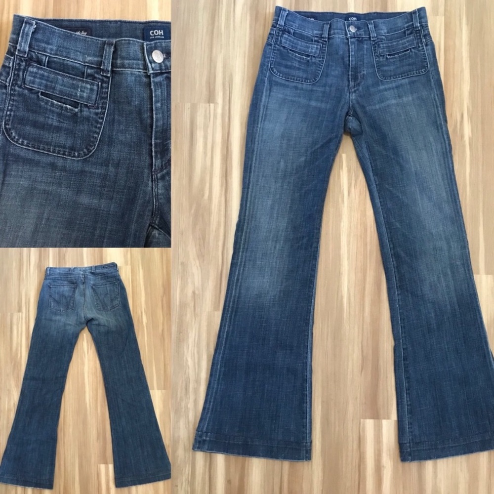 Citizens of Humanity High Rise Wide Leg Jeans